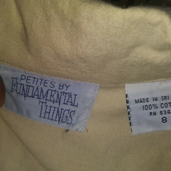 Tan Vintage Jumpsuit - Picture 3 of 4